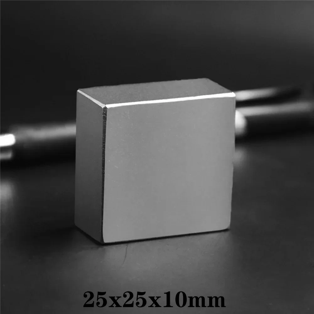 25x25x10mm  Quadrate Powerful Magnets 25mmX25mm Permanent Magnet 25x25x10mm block Strong Neodymium Magnetic 25*25*10