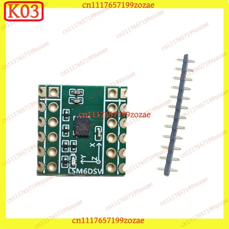 LK k3 LSM6DSV 6-Axis IMU Module, Low Power Accelerometer & Gyroscope for SlimeVR & Motion Tracking