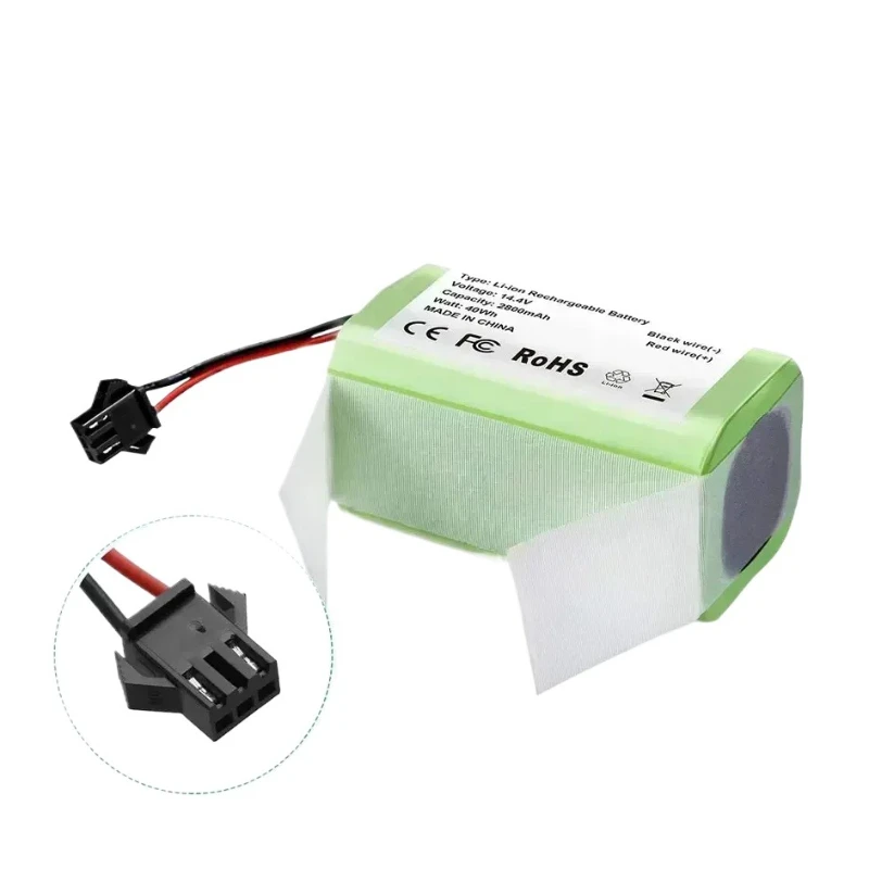 For Replacement Battery for Conga Excellent, Deebot N79S/N79, Tesvor X500, Robovac 11 - Rechargeable Li-ion 14.4V