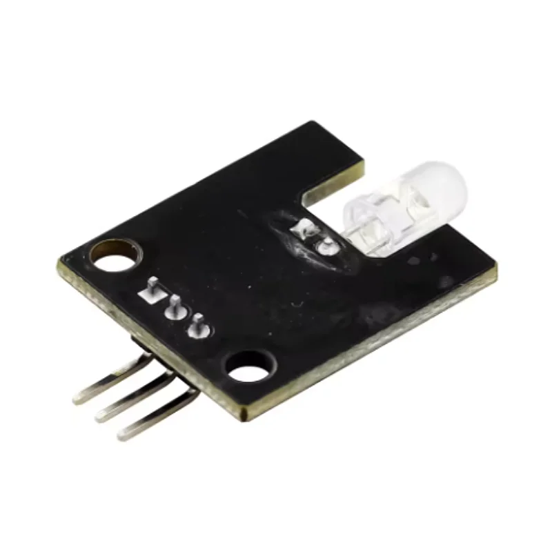 Blocos de construção eletrônicos digital 38KHz módulo sensor de recepção e transmissão infravermelho recebendo e transmitindo robô de cabeça