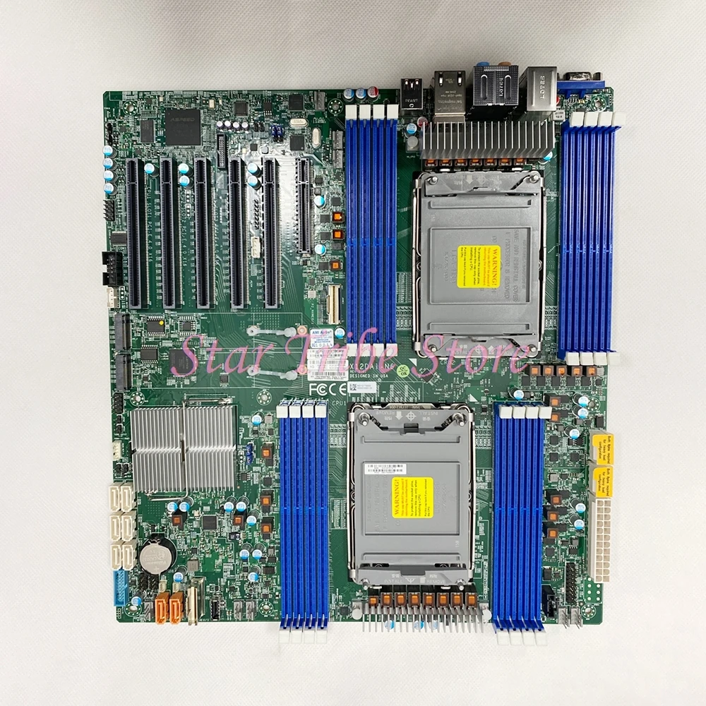 X12DAi-N6 Workstation Motherboard 2-Way LGA4189 C621A PCI-E 4.0 E-ATX Support 3rd Gen Xeon