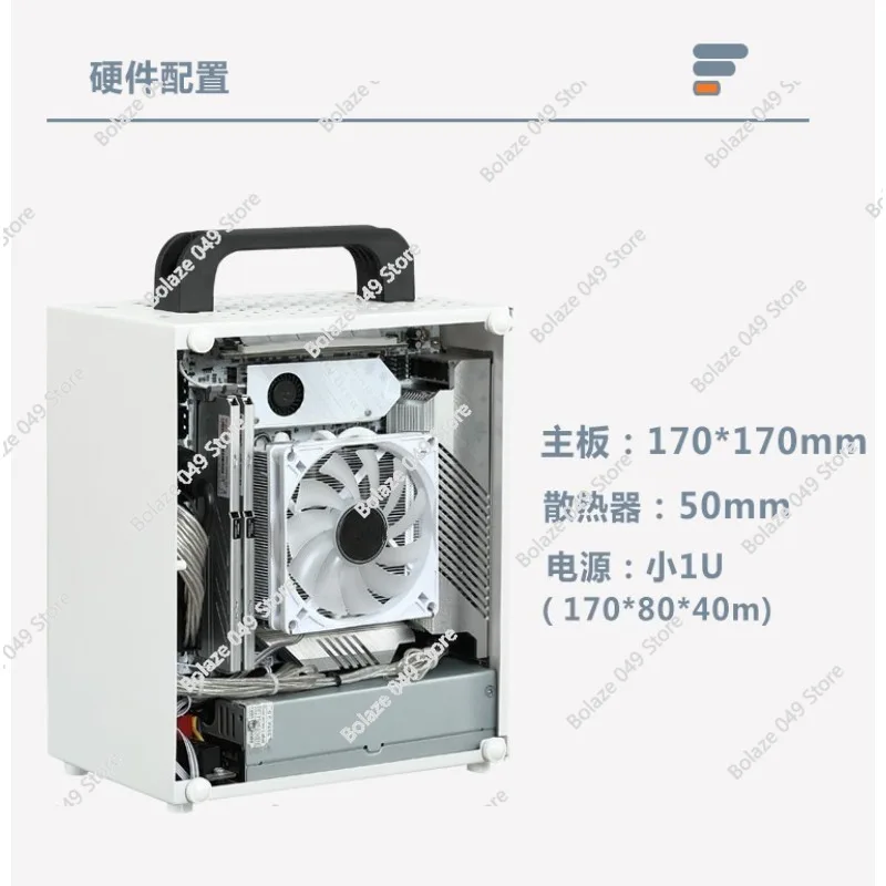 G40 Mini ITX Small Case A4 Handheld Laptop Desktop M24 SGPC K39