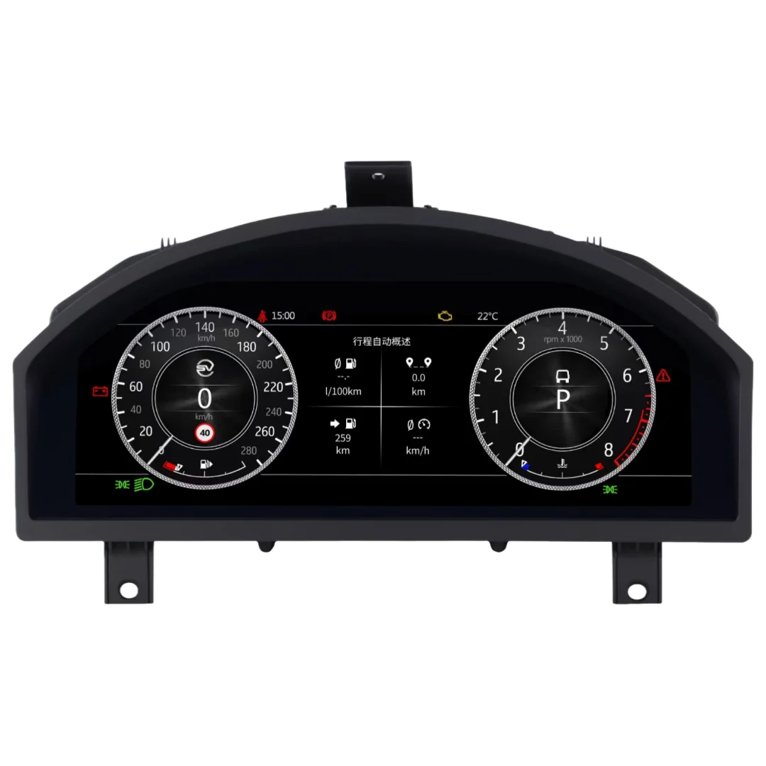 12.3 Inch Full LCD Digital Cluster For Land Rover freelander 2 2007-2015 Instrument Panel Speedometer Odometer Dashboard Display