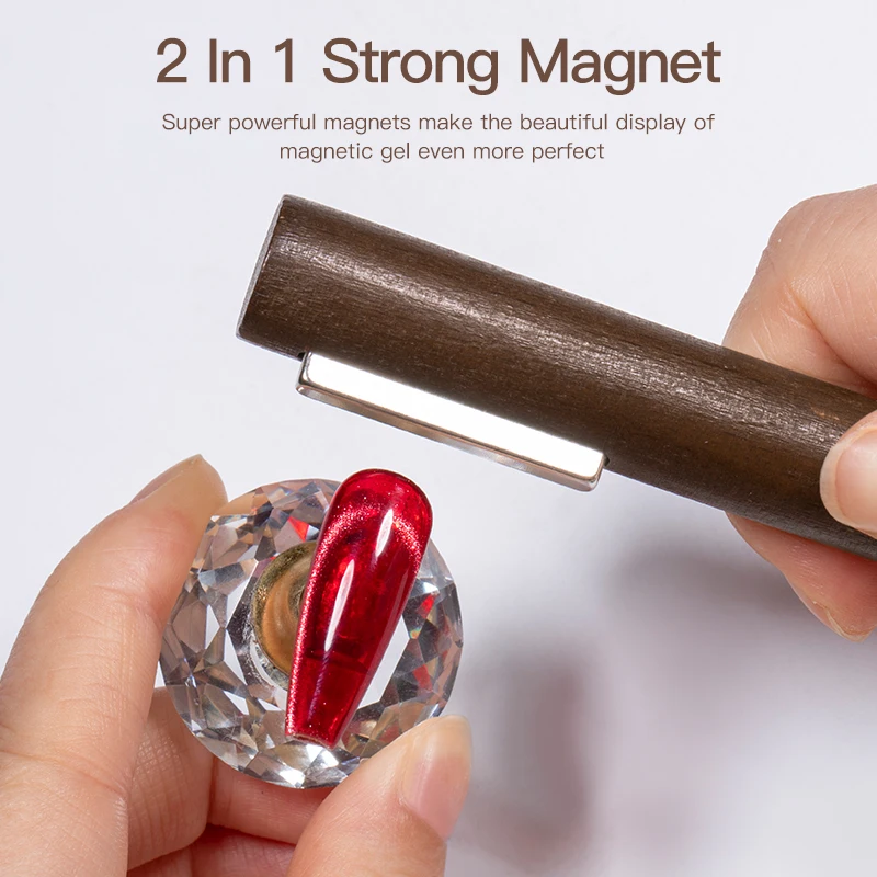 Magnet Cylinder Super Strong Cat Magnetic Gel Tool Nail Art Nails Supplies for Professionals Nail Tools Nail Magnetic Stick