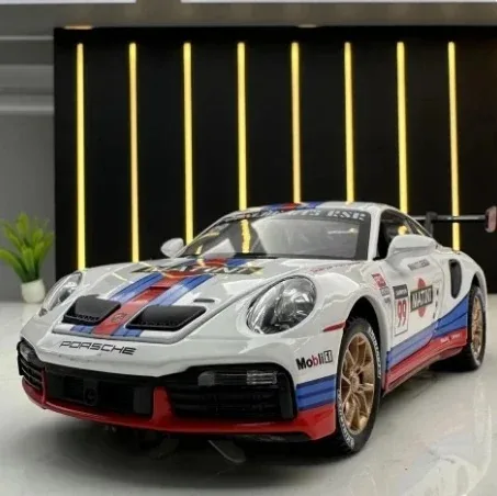 1:32 ポルシェ 911 GT3 RSR 合金モデルカーミニチュア金属スーパーカープルバック車両子供のギフト男の子子供ホットトイ