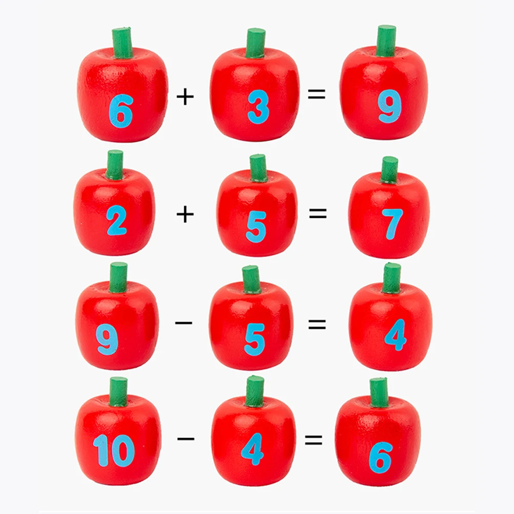 1 세트 어린이 나무 트리 디지털 교육용 장난감 어린이를위한 조기 학습 소년 소녀 부모-자녀 대화 형 재미