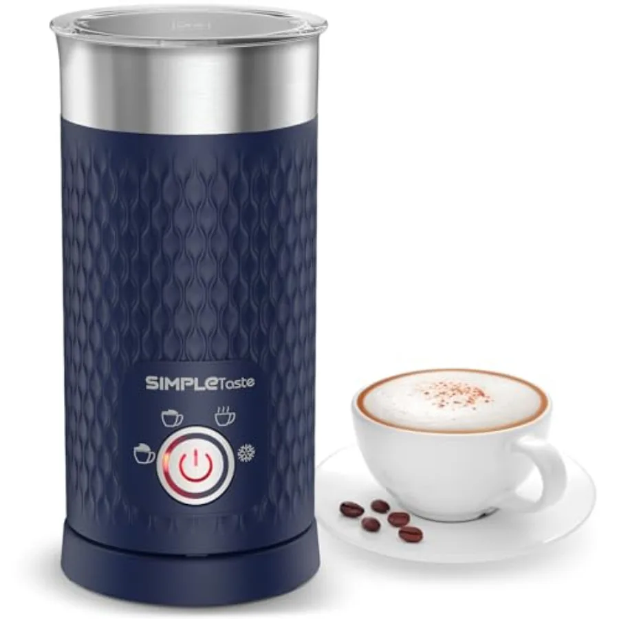 

Milk Frother 4-in-1 Electric Milk Steamer Automatic Warm and Cold Foam Maker and Milk Warmer for Latte Cappuccinos Macchiato