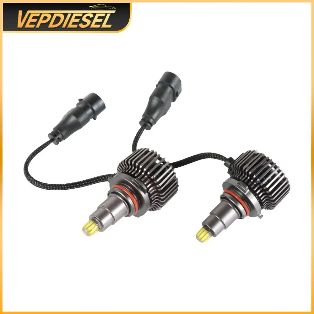 

2 шт. 9006/HB4 светодиодная лампа для фар HIGH BEAM супер яркая 6500K комплект для переоборудования ламп автомобильные профессиональные детали