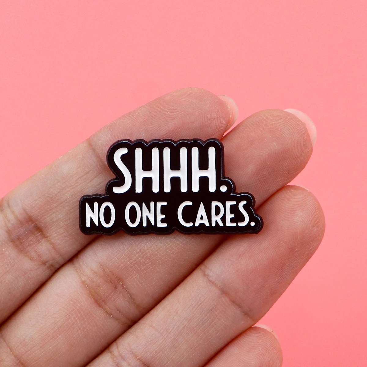 Zitate Emaille Pins Cartoon Damen Broschen Männer Anstecknadeln Buchstaben Abzeichen auf Rucksack Kostüm Zubehör Satz Schmuck Geschenke – Detail 1