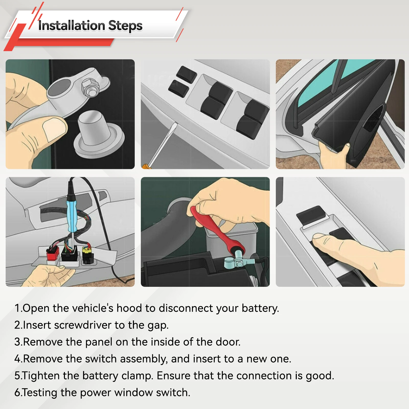 مفتاح نافذة السائق الرئيسي 5E0959857A 5E0959857 لسكودا اوكتافيا III 2012-2020 فابيا 2014 - 2018 #6