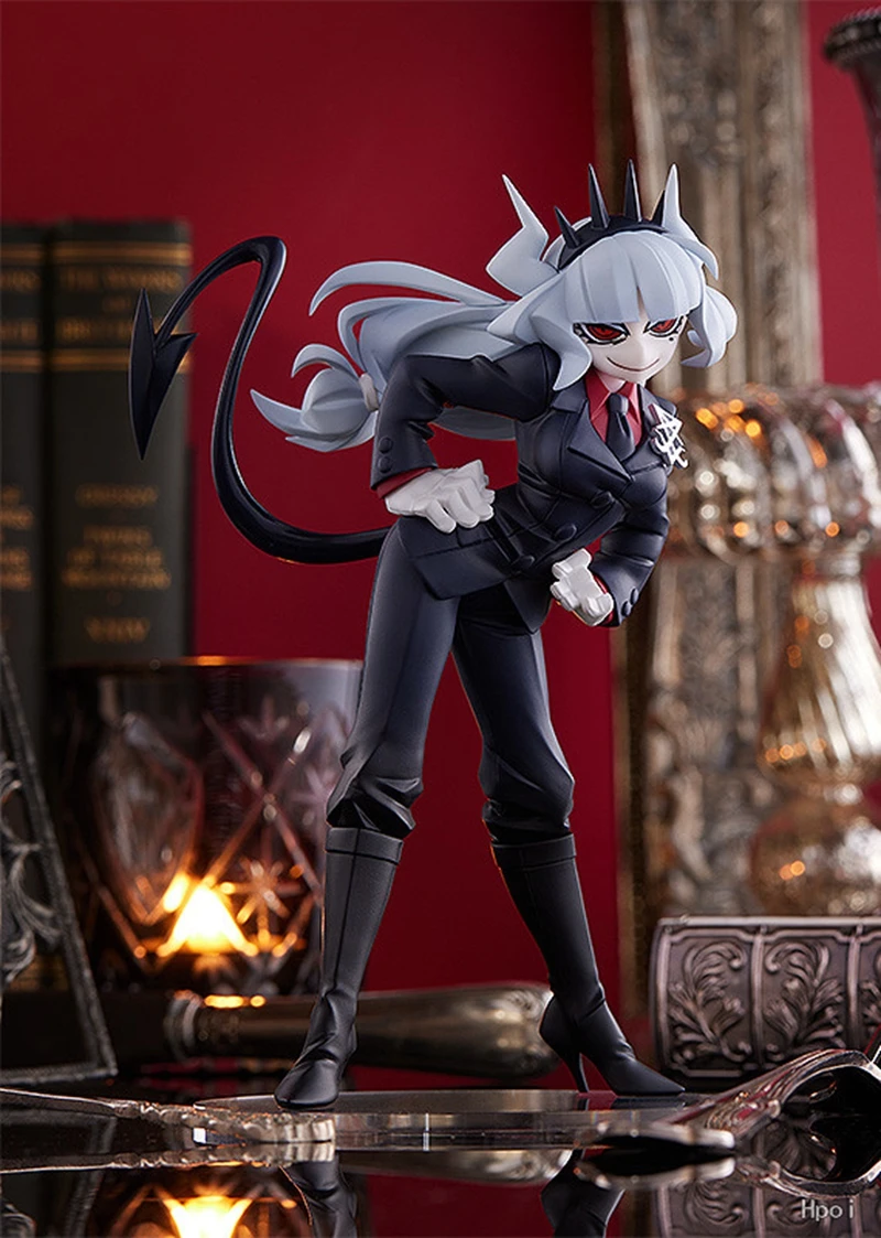 18cm POP UP PARADE Helltaker Lucifer Anime Figure Helltaker Lucifer Action Figures PVC Adult Collectible Model Doll Toys Gifts