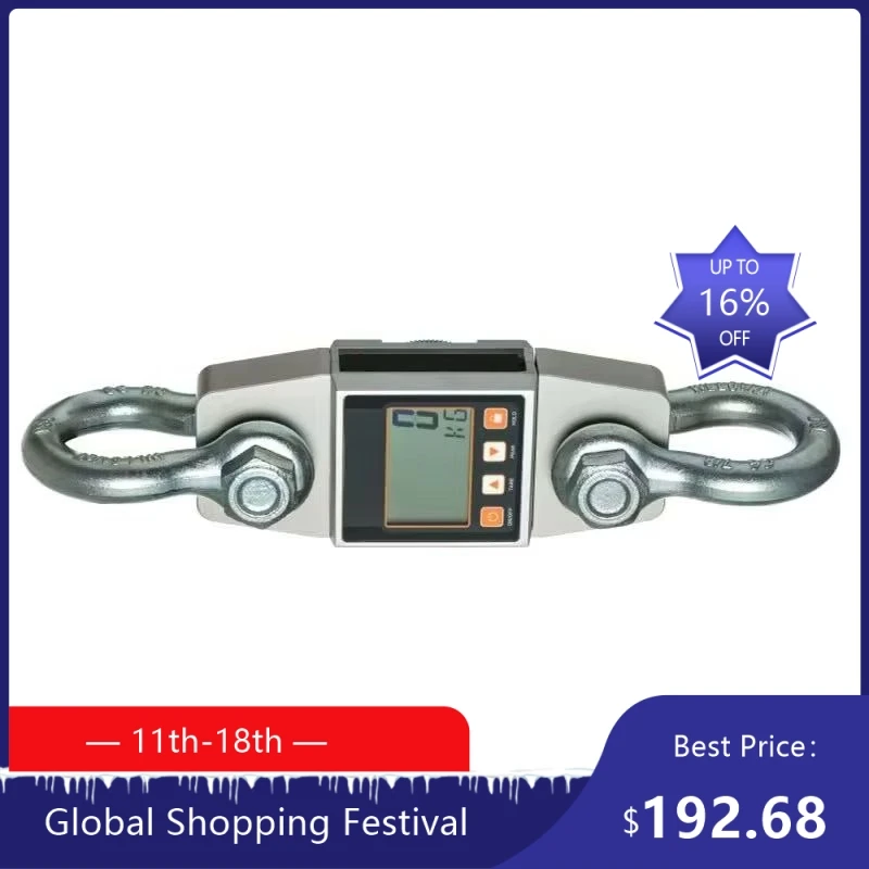 1908 Nützliche 5T elektronische Kranwaage, hochpräzise Digitalanzeige, Spannungsmesser,Schiffskräne, industrielle 922