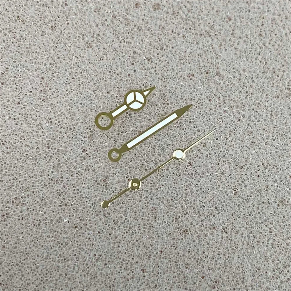 Lancette dell'orologio luminose verdi per kit di modifica del movimento dell'orologio NH35/NH36 puntatore dell'orologio di ricambio