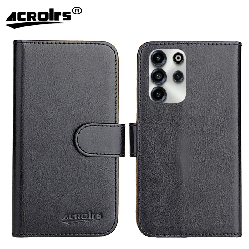 Funda Doogee B10 Pro de 6,63 pulgadas, funda con tapa ultrafina, exclusiva, de cuero suave, estilo Retro, exclusiva para teléfono, Crazy Horse