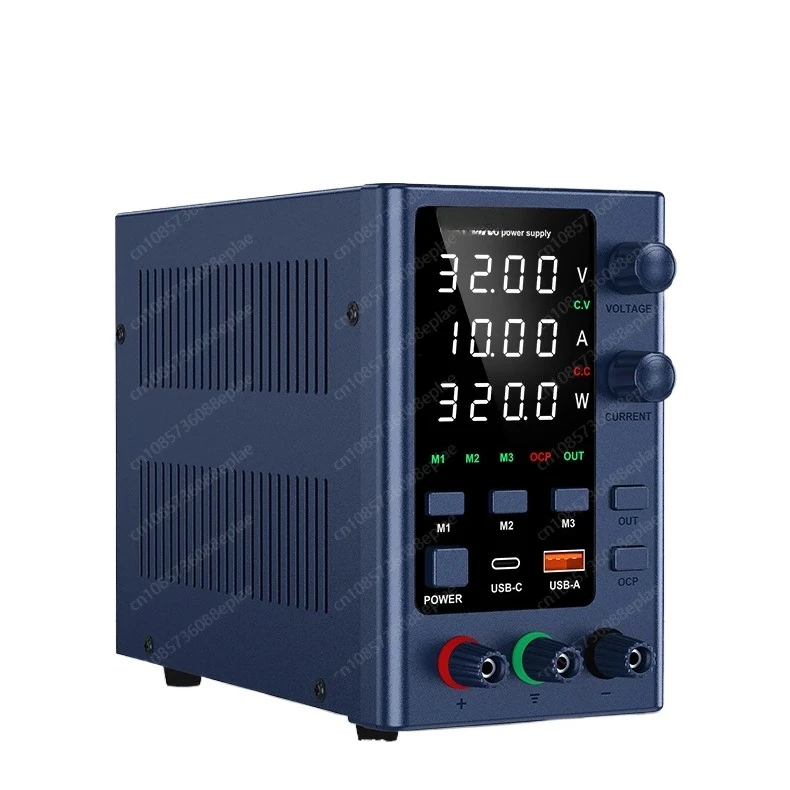 

Solid Test Adjustable DC Regulated Power Supply Ammeter Digital Display 30V5A, Notebook Mobile Phone Maintenance Power Supply