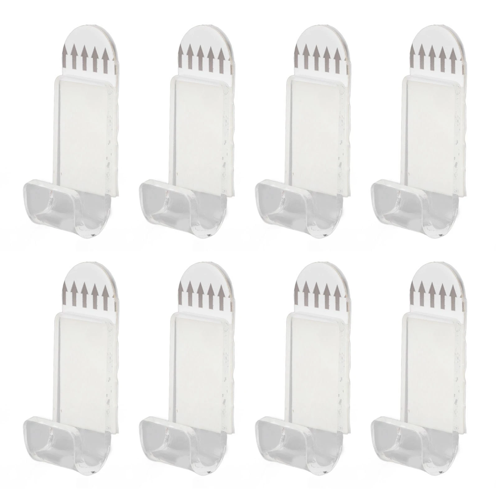 30 Set Vinyl Record Wall Mount Acrylic Punch Free Floating Record Wall Shelf for Book Magazines Transparent