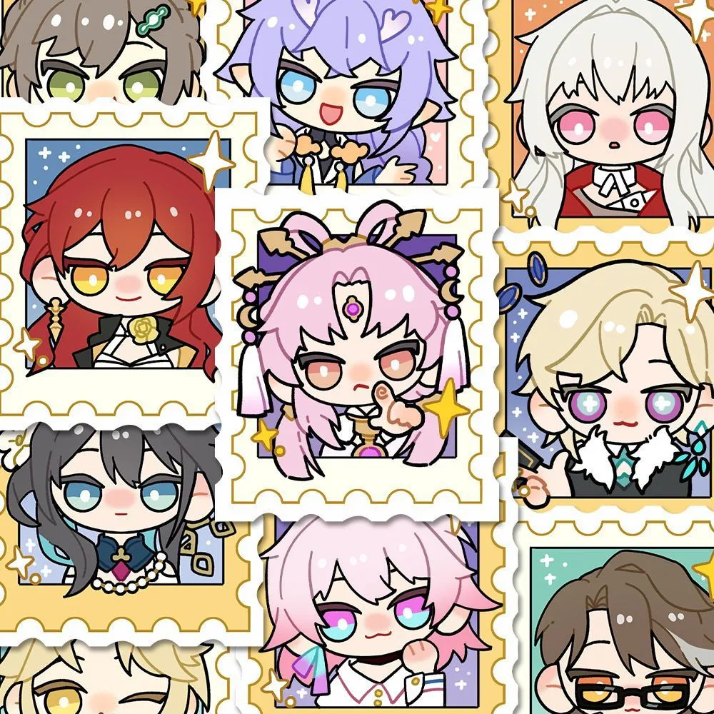 

50PCS Anime Honkai: Star Rail Blade Fu Xuan For Laptop Guitar Cute Cartoon Stickers Decorate The DIY Wall Tabletop