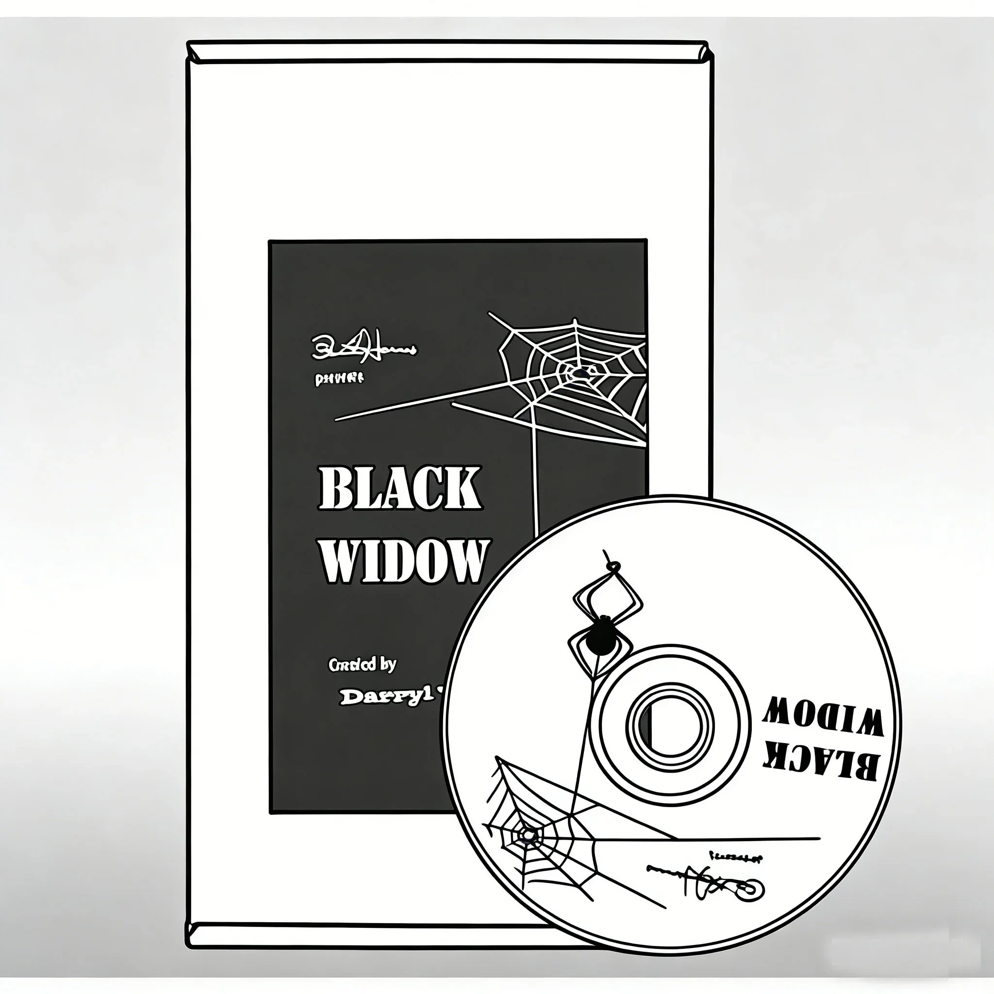 paul-harris-« black-widow »-accessoires-et-dvd-tour-de-magie-illusions-accessoires-de-magie-pour-la-scene-divertissement-spectacle-de-magie-tours-de-magie-magicien