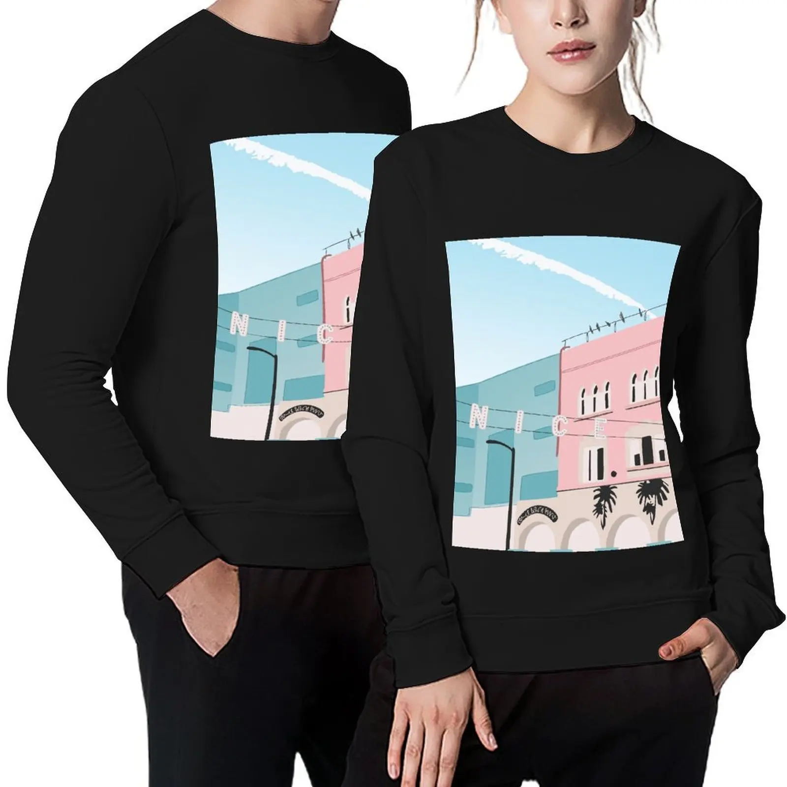 

Venice Pullover korean clothes aesthetic clothing autumn new products men's sweat-shirt men's sweatshirts