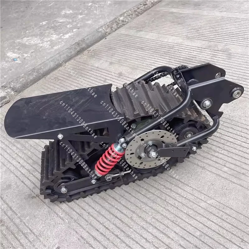 Modified Snow Triangle Crawler Sled 150CC Self-made Two-wheel Mid-to-high Race Off-road Motorcycle Accessories