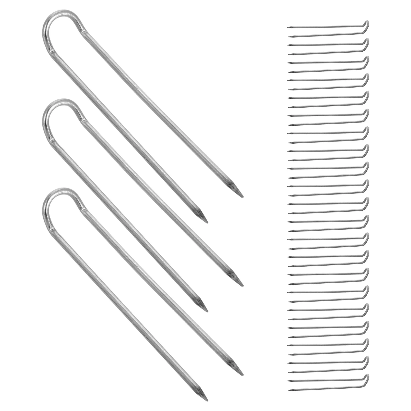 

100 Pcs Sewing Patchwork Pins Needles Quilting Pottery Tools High Temperature Wire Jump Rings Giant