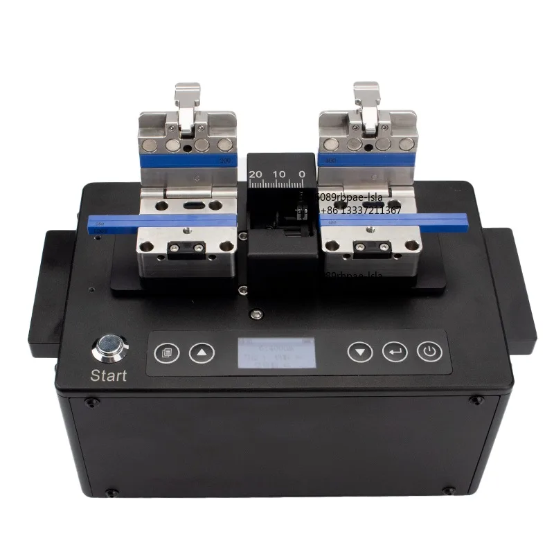 Grade High Precision Source Repair Tool Kit Including Large Core Fiber Cleaver and Large Core Fiber Splicer