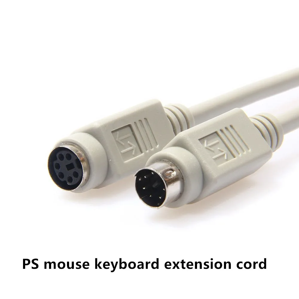 

Удлинитель мыши Удлинитель клавиатуры; 6-жильный удлинитель «папа-мама» Удлинитель PS/2 с круглым отверстием 6-контактный шнур PS2