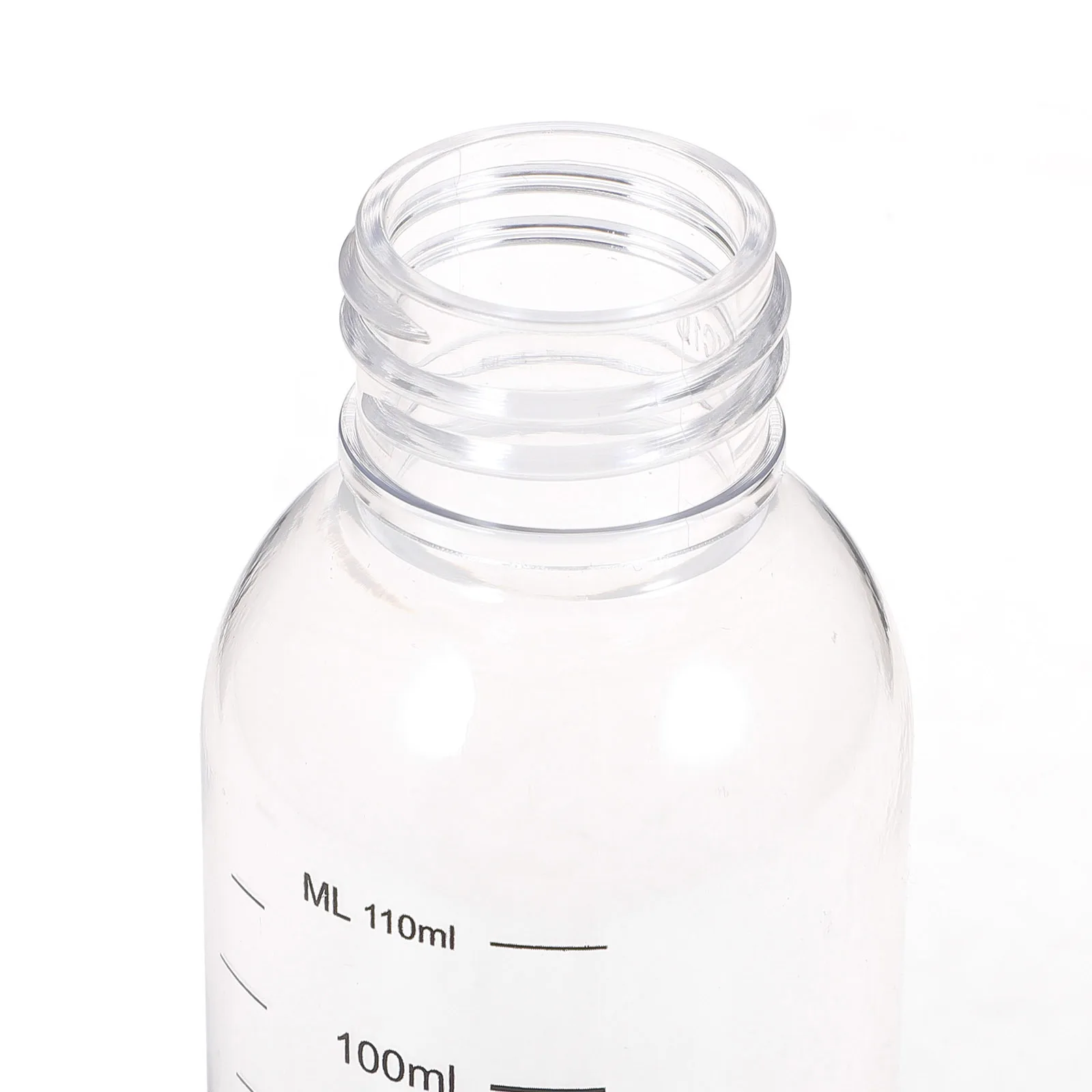 

12Pcs Transparent Scale Plastic Squeeze Dispensing Bottles for Hair Conditioner Glue Ink Liquid Storage Refillable Bottles