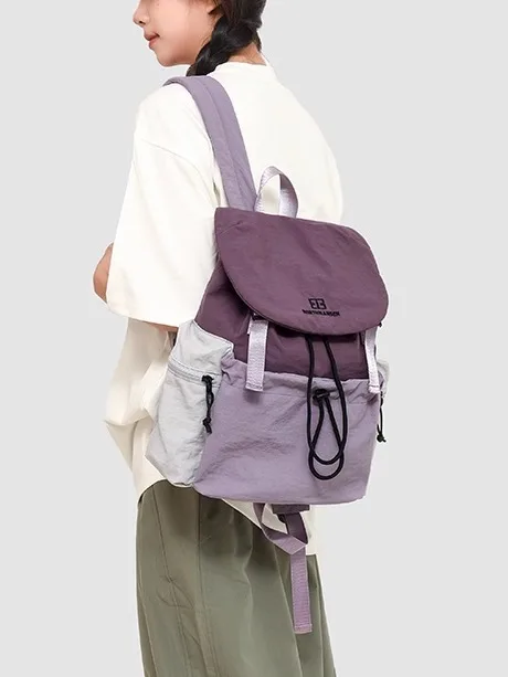 

Women's Lightweight Multi-Functional Hiking Bapa Faionable Versatile College Student High Aesthetic Value Bookbag