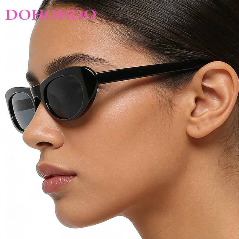 

Vintage Classic Small Oval Frame Women Sunglasses Designer Brand Men Drive Sunglasses Outdoor Shade Travel Eyewear UV400 Lentes