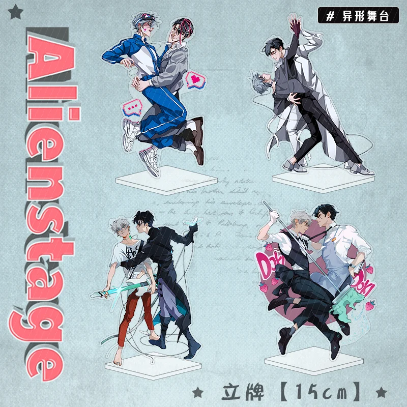 

ALIENSTAGE Acrylic Double Stand Ivan Till Anime Action Figure Desktop Ornament Collection Boy Toy Figures Friend Decorative Gift