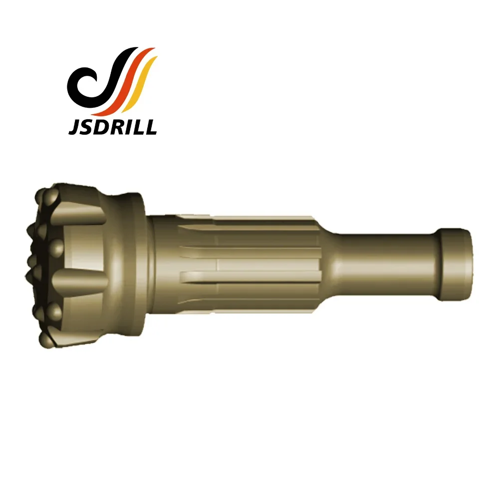 JSDRILL Customized Drill Bit 4inch DHD340A High Air Pressure Mining Machines Parts For Hard Rock