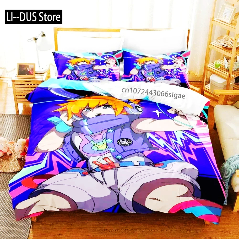 

Аниме The World Ends With You Neku Sakuraba Комплект постельного белья Пододеяльник Постельный комплект Пододеяльник Наволочка Одеяло King Queen Size