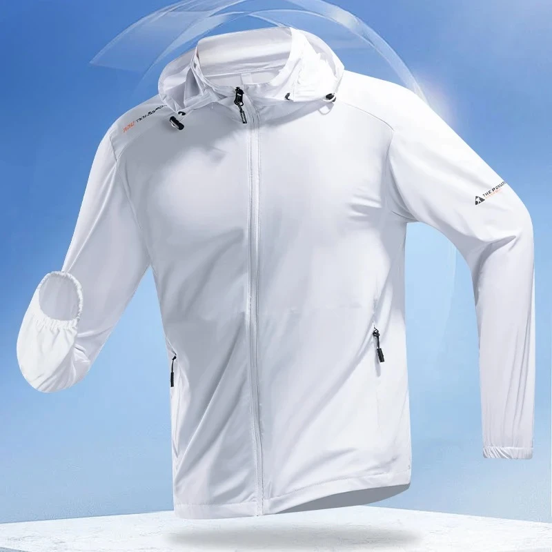 2026 High Quality Summer Sun Protective Jacket Unisex New UPF UV Skin Coat Lightweight Breathable Ice Silk Rider Windbreaker