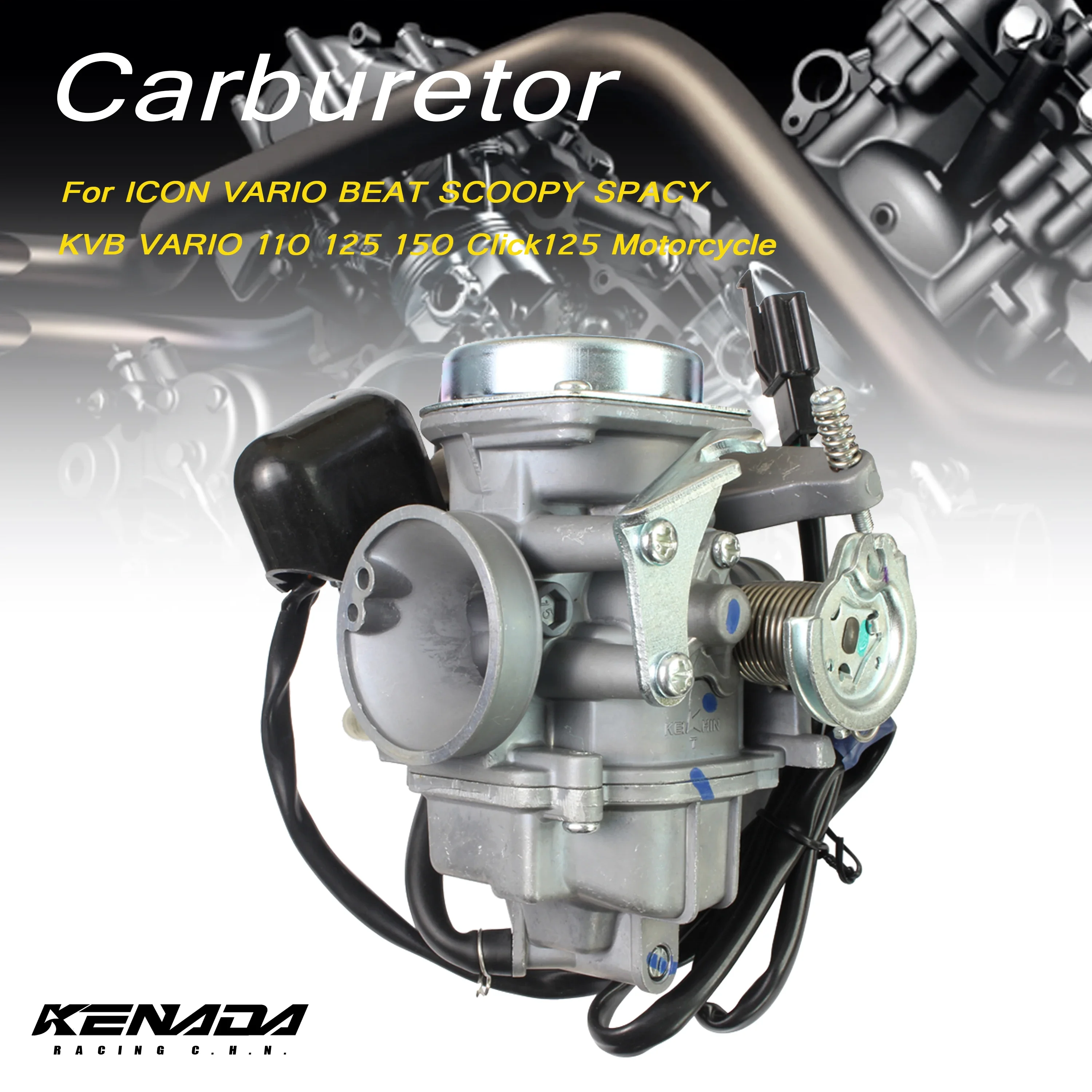 

Carburetor carb for ICON VARIO BEAT SCOOPY SPACY KVB VARIO 110 125 150 Click125 Motorcycle