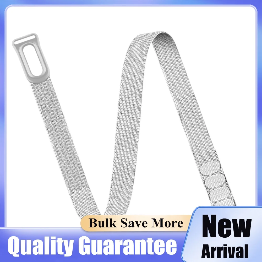 Adjustable Nylon Replacement Strap for for Google for Fitbit Air Circular Armband for Daily Exercise Running Walking Training