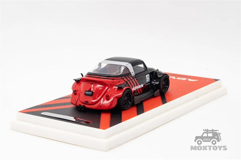 Time Micro 1:64 RWB Targa ADVAN Diecast Model Car