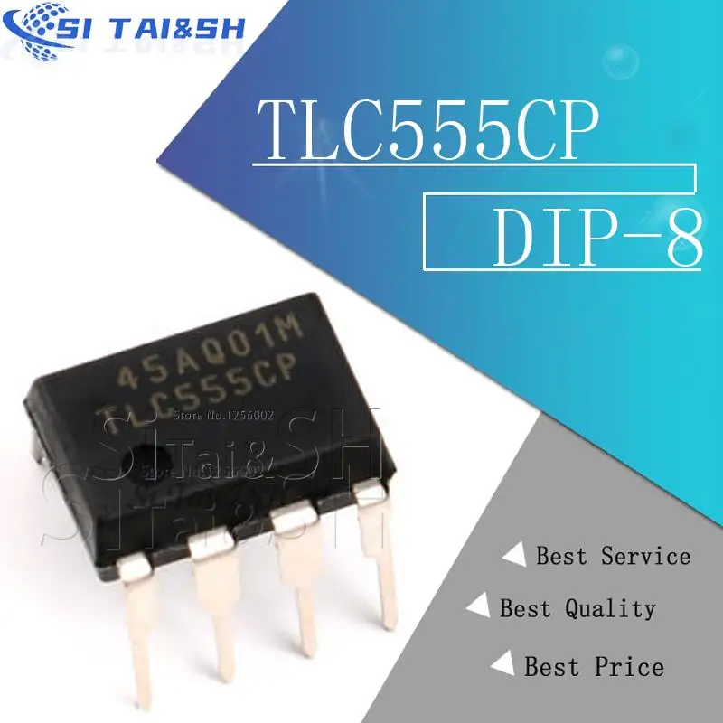 10PCS TLC555CP DIP8…