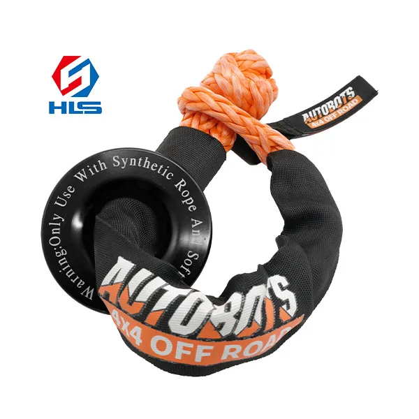 4x4 Winch Tow Trailer Parts & Accessories Customized Off-Road Synthetic Soft Shackle Recovery Tool