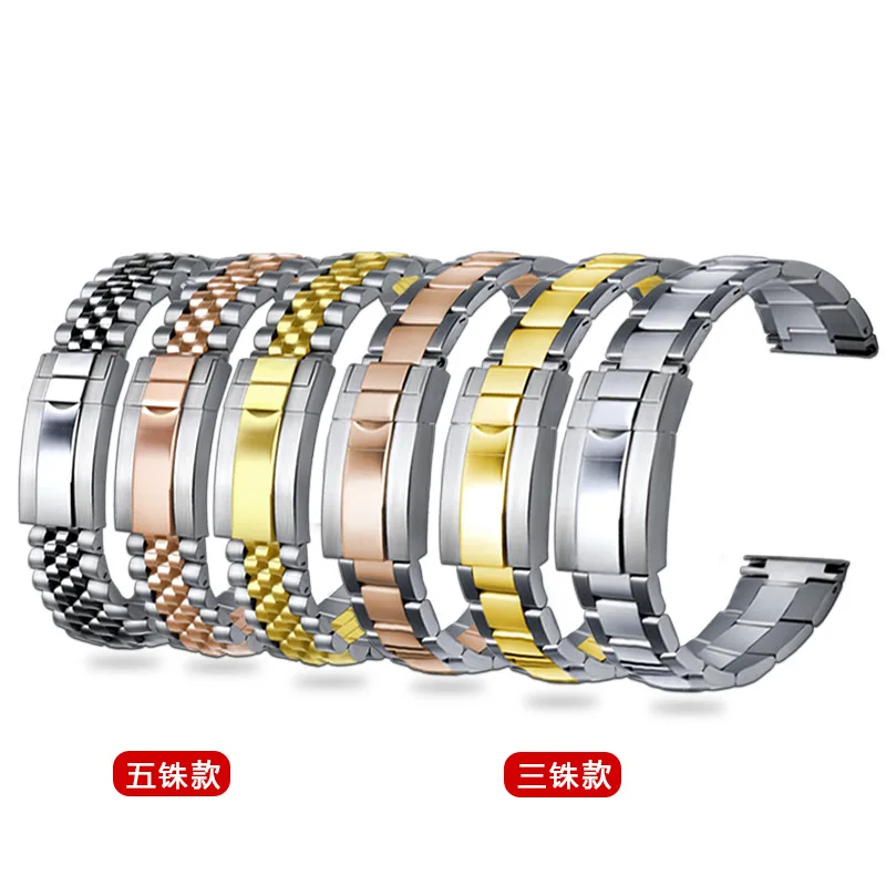 CASIO seiko Tudor Longines ремешок для часов, мужская цепочка, ремешок из нержавеющей стали, мужские металлические аксессуары Tissot CITIZEN 22 мм