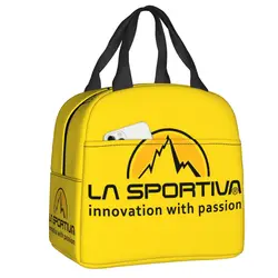 La Sportiva Insulated Lunch Box for Women Reusable Thermal Cooler Lunch Bag Kids School Children Food Picnic Container Tote Bags