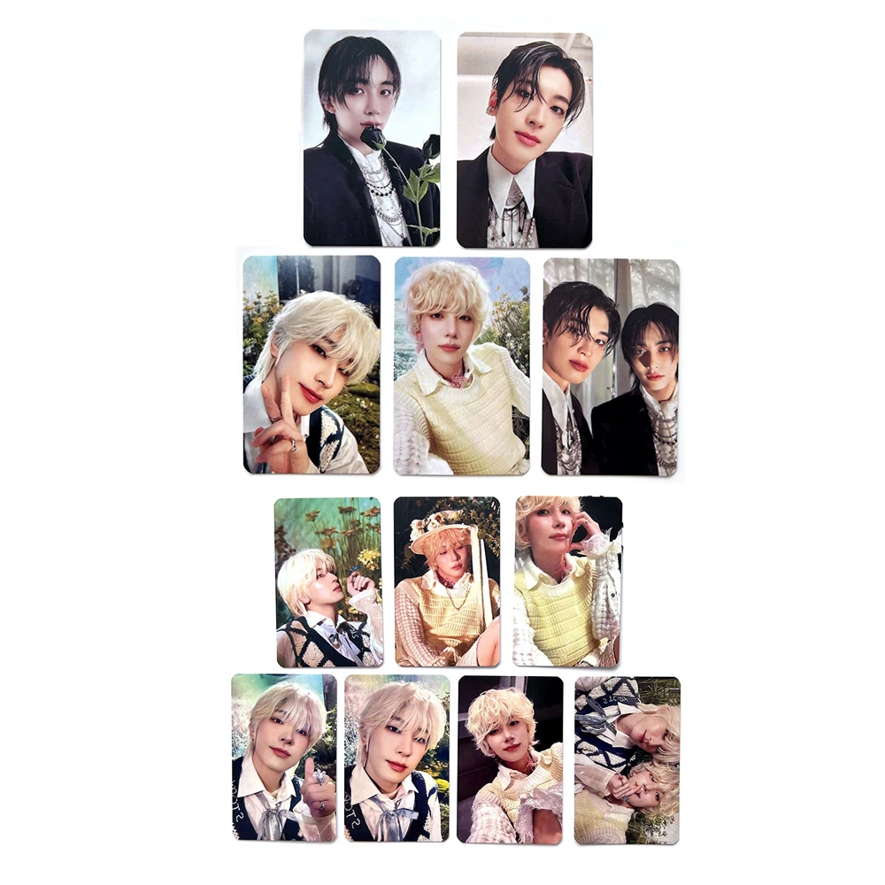 KPOP Idols Jeonghan Wonwoo Album THIS MAN Photocard 12pcs/Set Double Sides Printing Korean Style LOMO Card Fans Collection Gift