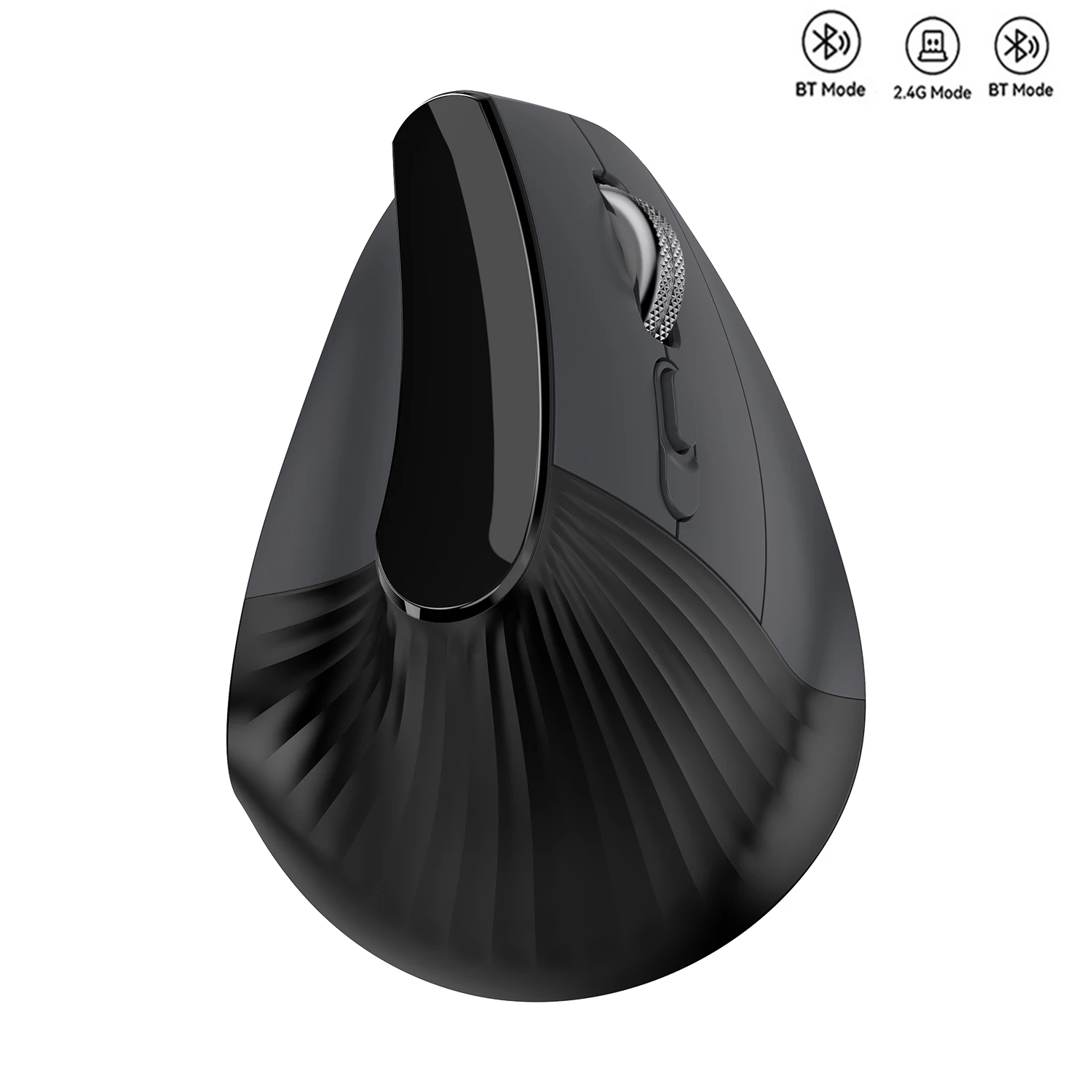 

Jomaa Ergonomic Wireless Mouse BT Vertical Mouse with OLED Screen, Adjustable DPI,2.4G Wireless Mouse for Laptop,PC ﻿