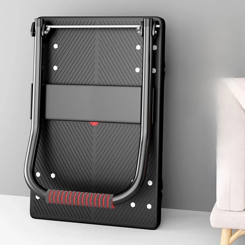 chariot-de-courses-en-acier-inoxydable-a-manivelle-plateau-plat-vehicule-de-livraison-d'epicerie-portable-poignee-retractable-corps-en-plastique