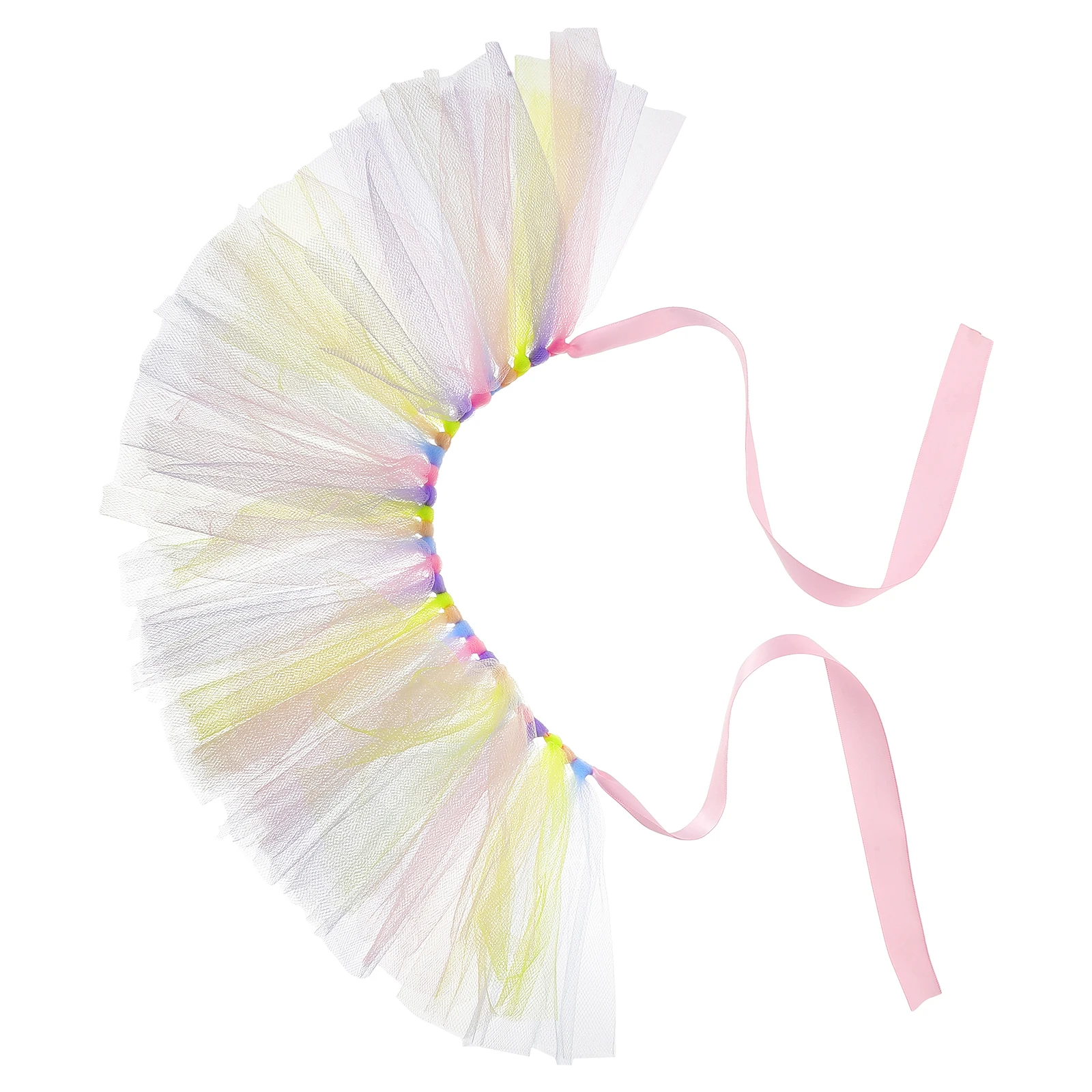 

Pet Princess Dog Skirts Mesh Costume Party Small Dogs Dog Tutu Dress Tutu Rainbow Gauze Elegant Practical Occasions