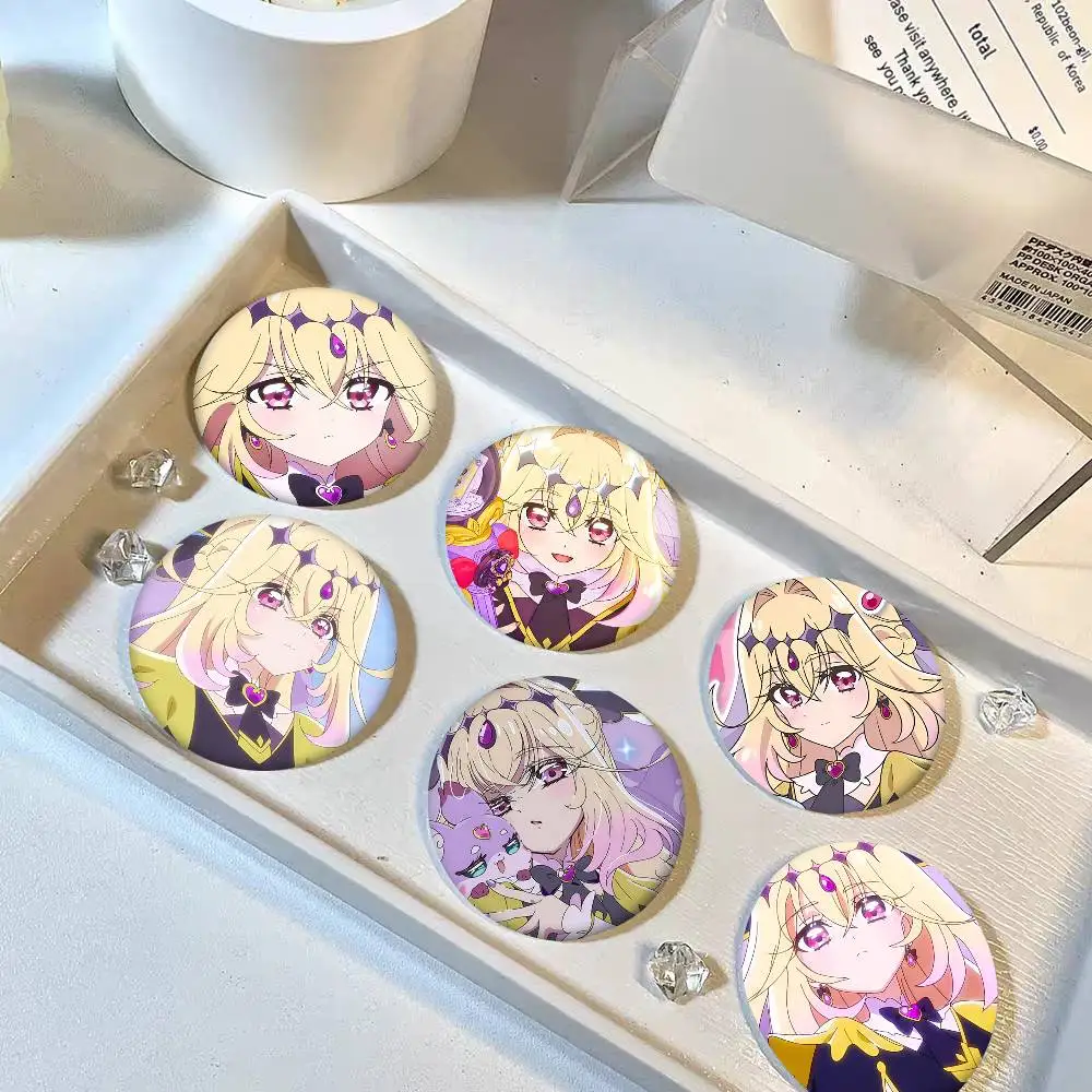 1pc Anime Cure Arcana Shadow Cartoon Style Badge Brooches On Backpack Decoration Round Enamel Pins For Accessorys