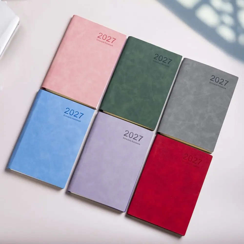 

Multi-Purpose A5 2027 Planner with Monthly & Weekly Plan Pages Efficiency Agenda Book 365 Days Schedule Notebook Students