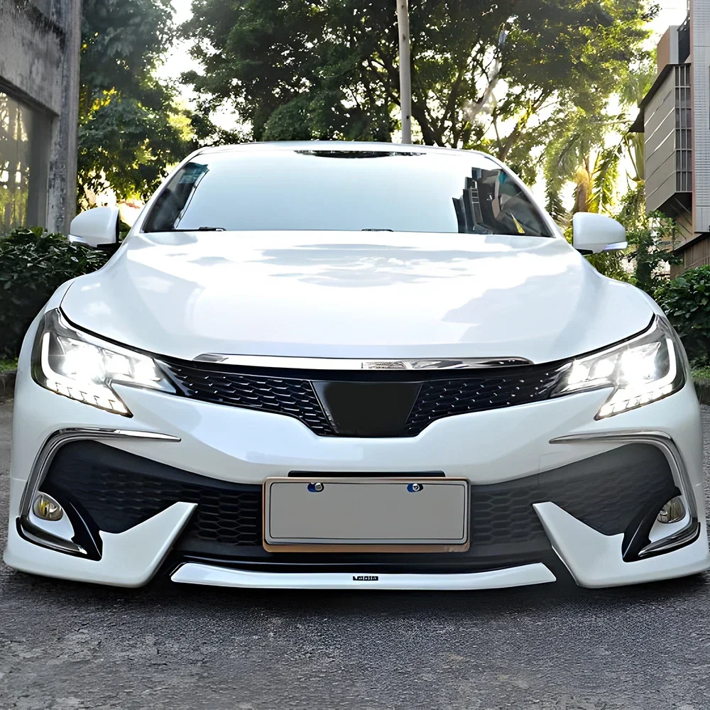 Auto Headlights For Toyota REIZ MARK X 2013-2017 LED Car Front Lamps Assembly Upgrade Three Projector Lens Accessories