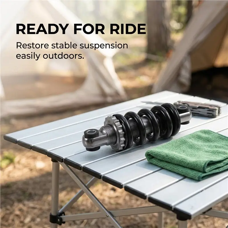 HOTB72A For Kukirin G2/G4 Electric Scooter Rear Suspension Support Rod Shock Absorber Suspension Strut Parts