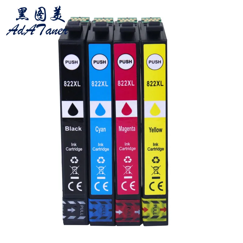 822XL T822XL T 822 XL Premium Compatible InkJet Ink Cartridge For Epson WorkForce Pro WF4830 WF4834 WF3820 WF4820 Printer